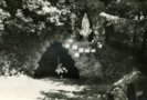 vignette Carte postale ancienne - Brest, Lambezellec, la grotte de Lanrose ( Lanroze)