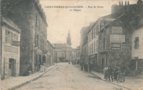 vignette Carte postale ancienne - Environs de Brest, Saint Pierre Quilbignon , la rue de Brest