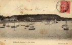 vignette Carte postale ancienne - Brest, Kermor, les falaises