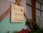 vignette Fête des Fleurs 2007, géraniums et pélargoniums