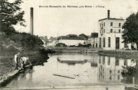 vignette Carte postale ancienne - Brest, la grande Brasserie de Krinou, l'tang