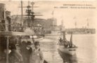 vignette Carte postale ancienne - Brest, entre du port de guerre