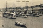 vignette Carte postale ancienne - Brest, groupe de torpilleurs