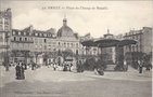 vignette Carte postale ancienne - Brest, place du champ de Bataille