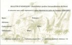 vignette Bulletin d'adhsion  Association Jardins Extraordinaires de Brest