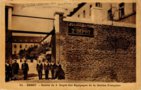 vignette Carte postale ancienne - Brest, entre du 2eme dpot des quipages de la marine francaise