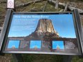 vignette Devils Tower - Wyoming