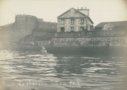vignette Carte postale ancienne - Brest, le chateau vu du port