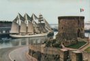 vignette Carte postale ancienne - Brest, la tour Tanguy
