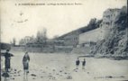 vignette Carte postale ancienne - Environs de Brest, Saint-Pierre Quilbignon, la plage de Sainte Anne du Portzic
