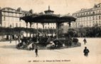 vignette Carte postale ancienne - Brest, le Kiosque du Champ de Bataille