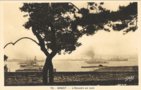 vignette Carte postale ancienne - Brest, l'escadre en rade (vue du cours Dajot)