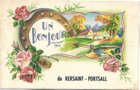 vignette Carte postale ancienne - un bonjour de Kersaint - Portsall