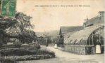 vignette Carte postale ancienne - Lanvollon, Serre et jardin de la villa Kernetra