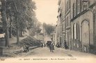 vignette Carte postale ancienne - Brest, Rue des remparts, Recouvrance, la caserne