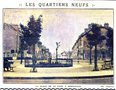 vignette Carte postale ancienne - Brest, Krigonan, la place de la paix ( Place Nicolas Appert)