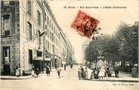 vignette Carte postale ancienne - Brest, rue Saint Yves, L'hotel Continental