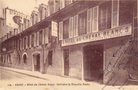 vignette Carte postale ancienne - Brest, L'hotel du cheval blanc, 5 rue d'Algsiras