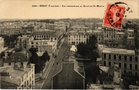 vignette Carte postale ancienne - Brest, vue panoramique du quartier de Saint Martin
