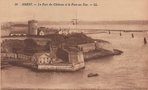 vignette Carte postale ancienne - Brest, le fort du Chateau et le parc au duc