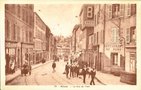 vignette Carte postale ancienne - Brest, la rue du pont