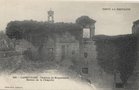 vignette Carte postale ancienne - le chateau de Kergroades ou chateau de Roquelaure