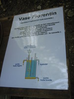 vignette vase florentin, séparateur d'hydrolat et d'huiles essentielles